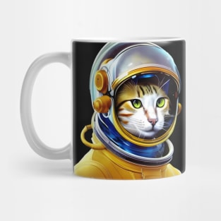 Space Traveller Cat Mug